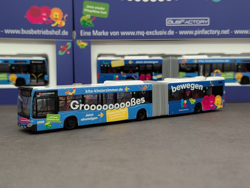 MB Citaro C2G Hochbahn „KITA-Kinderzimmer“ S3 - Ersatzverkehr